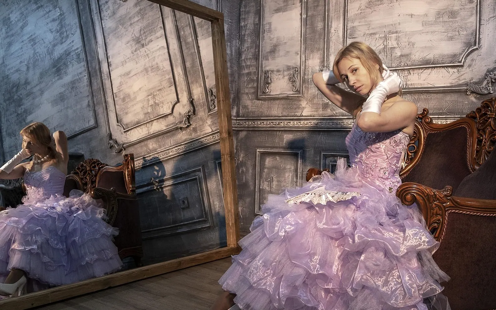 Evening dress, ball and ball gown